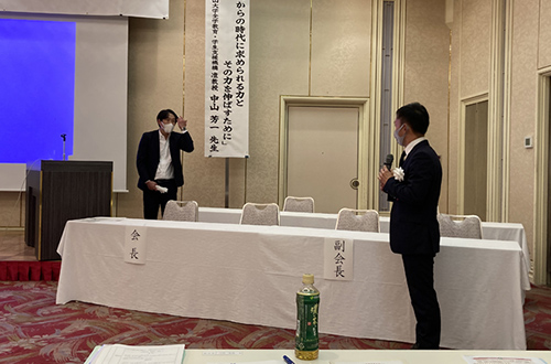 【謝辞　川西副会長】