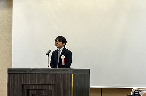 【開会挨拶 菊地会長】