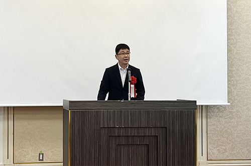【来賓祝辞 中村県教育長】