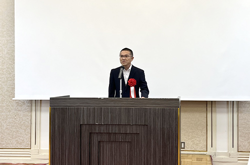 【来賓祝辞 甲本県高校長協会副会長】