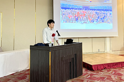 【講演 早嶋氏】
