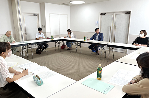 【分散会の様子】