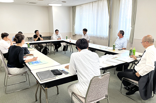 【分散会の様子】