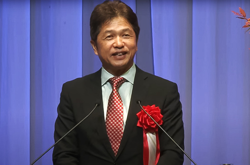 来賓祝辞【大井川茨城県知事】