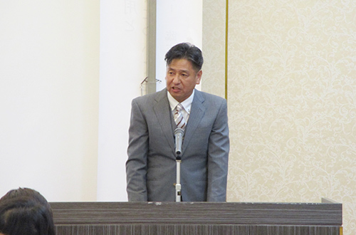 【開会挨拶】竹原県高等学校ＰＴＡ連合会会長